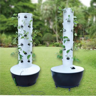 China Vertical Grow Kit Tower Aeroponics System DIY Aeroponic Hydroponics Growing Systems for sale
