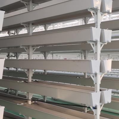 China White Food Grade Planting Pvc Strawberry Vertical Farming System For Fruits for sale