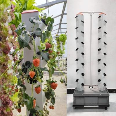 China Perfect Vertical Column Hydroponic Aeroponic Planting System Aeroponic Growtower for sale