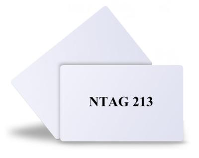 Chine Anti 13,56 carte de clonage de PVC 213 e RFID de NFC de mégahertz à vendre