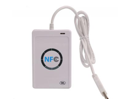China Leitor plástico Writer de 13,56 NFC RFID da relação do megahertz USB à venda