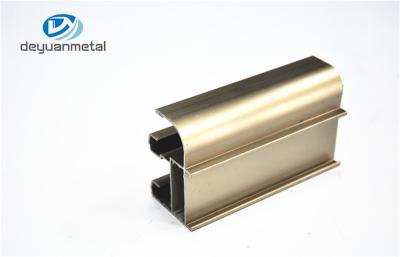 China Surface Anodizing Aluminum Cabinet Door Profiles T3-T8 Temper ISO9001 for sale