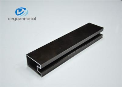 Κίνα Προσαρμοσμένα βιομηχανία πλαίσια παραθύρων αλουμινίου CHAMPAGNE με το κράμα 6063-T5 προς πώληση