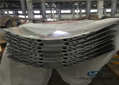 China Machined Cnc Aluminum Parts Aluminium Alloy Profile Natural Color for sale