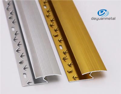 Китай Лестница OEM алюминиевая обнюхивая нос шага отделки края окаймляя ковер Nosings продается