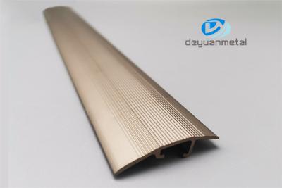 Chine Bande rebord en aluminium du plancher 6463, bande en aluminium de seuil d'ASTM à vendre