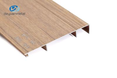 Chine Revêtement en bois anti-vieillissement ignifuge non-toxique de bordage en aluminium de poudre de grain de l'équilibre 6063 à vendre