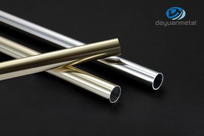China Round 6063 Extruded Aluminum Tubing , T5 2 Inch Aluminum Pipe for sale