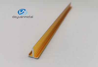 China T de aluminio perfila la tira de transición del ajuste de la teja para la pared adornada en venta