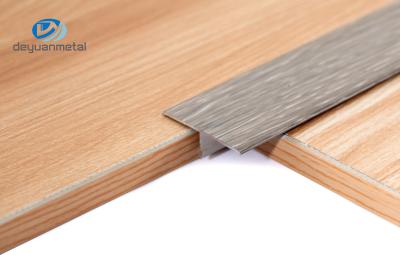 China Anodized Extruded Aluminum T Slot Channel 3.5mm Height Powder Coating Wood Grain for sale
