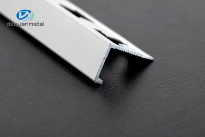 China 2500mm Length L Shape Aluminium Channel Profiles  6063 Aluminium Wall Profile for sale