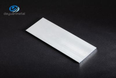 China Polished Aluminium Flat Profile T5 Temper Antirust 6060 Material for sale