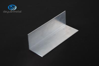 China Mill Finish Aluminum Angle Profiles Extrusions 1.5mm Thickness SGS Approved for sale
