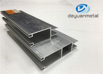 Chine Adapté aux besoins du client glissant la longueur en aluminium du profil 6063-T5 de cadre de porte de style ouvert 3m - 6m à vendre