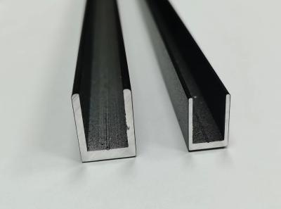 China SGS-zertifizierter Glashalter für Aluminium-U-Profile mit individueller Breite zu verkaufen