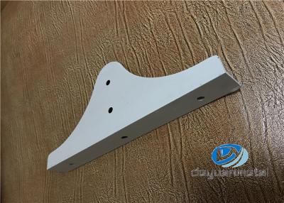 China Nature Color Aluminum Extrusions Stock Shapes With Hole Punching SGS for sale