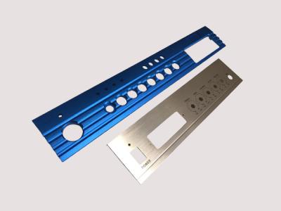 China Custom Aluminum Front Audio Panel Precision Machine Products With CNC for sale