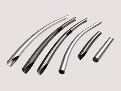 China Industrial Bending Round Angle Tube , Cnc Aluminium Extrusion Custom Length for sale