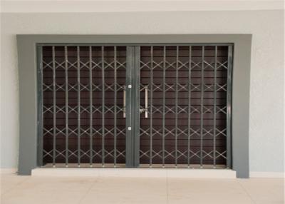 China Thickness 2.0mm 6063 Aluminium Security Doors  With Sand Blasting for sale