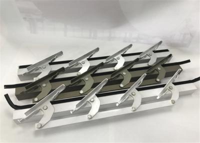 China 6 Inch Length Machining Aluminum Parts / Window Louvers WIth Punching for sale