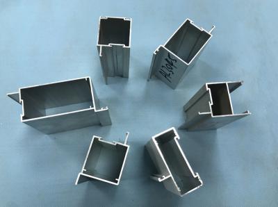 China 1.6mm 1.8mm Thickness Aluminium Shopfront Profiles 7.2 Meters Length for sale