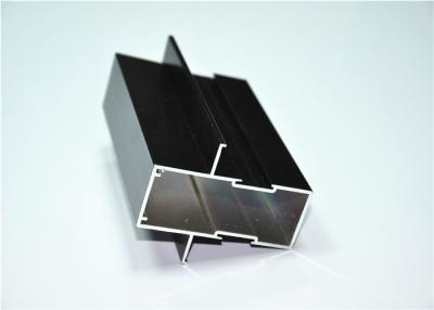 China 5,9 metros de protuberancia de aluminio negra perfilan 10-15um anodizado 6063-T6 en venta