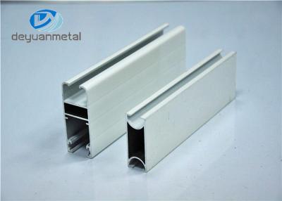 China 6063-T5 White Powder Coating Aluminum Extrusion Profile For Windows And Doors for sale