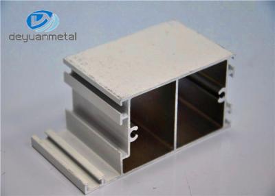 Chine Profil en aluminium adapté aux besoins du client de porte avec le polonais/soufflage en bois de grain/sable à vendre