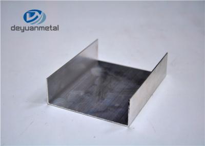 China Perfis de alumínio padrão lustrados químicos/mecânicos da extrusão para a sala de visitas à venda