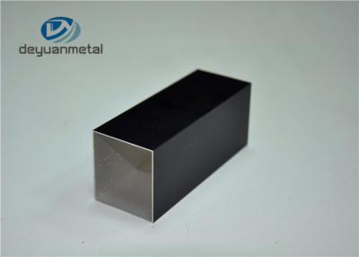 China T4 Alloy 6063 6061 extruded aluminum square tube With ISO9001 Certificated for sale