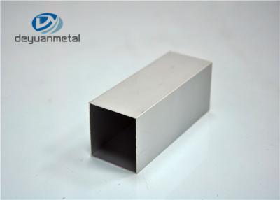 China Industry 6063 Rectangular Aluminium Profile Building Aluminum Square Extrusions for sale