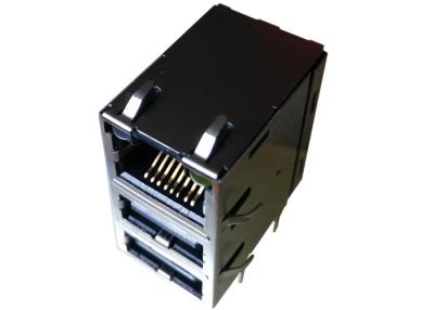 China 7497010211 RJ45 USB Connector LAN-Übertrager 10 / 100Base-T MIC25-U13-5115W-LF3 for sale
