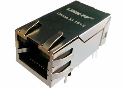 China 0826-1G1T-GH-F Gigabit POE+ Rj45 pin Configuration w / LED 10/100/1000 Lan Port for sale