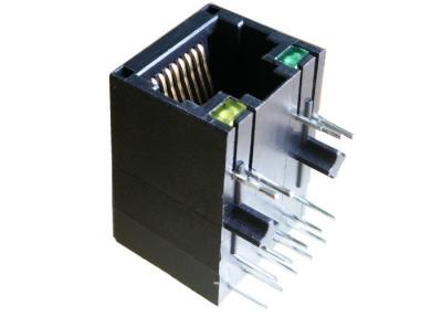 China SS71800-003G Single-Port, Unshielded, Right Angle, CAT5/5e, 8 Contacts, 8 Positions for sale