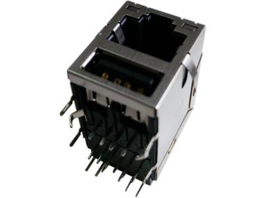 Κίνα RJMG133218101DR Rjmg 10/100Base-τ Rj45 πέρα από το συνδετήρα Usb Ethernet προς πώληση