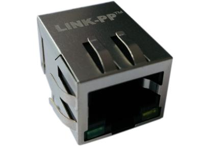 China Cat5 Female Jack XFATM2E-CLxu1-4MS Rj45 With Integrated Magnetics for sale