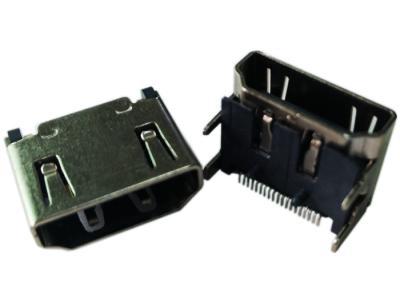 China Tipo ângulo direito de SMT dos pinos de LPHDMI2028NL 19 do receptáculo de HDMI à venda