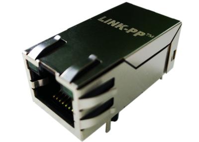 Chine carte PCB du gigabit Rj45 de 12pins PHY montant le verrou- du bouclier W/LEDs de Jack LPJK0071AINL à vendre
