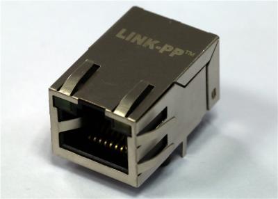 China Connector SI-52007-F 10/100BT Magjack POE+ 10/100 tab up G/Y LEDS for sale