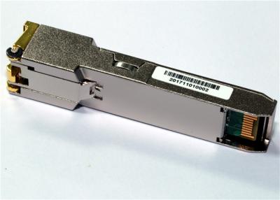China 1000Base-T Only SFP Copper Transceiver , with 1Gbps SerDes interface Industrial Temp for sale
