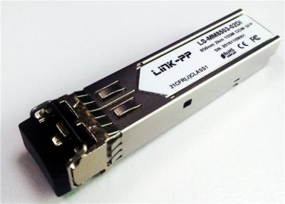 China 155Mbps SFP Transceiver Multi Mode 850nm, LC, 2km, -40°C~+85°C with DDM 2km Reach for sale