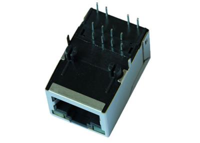 China 1X1 Port ARJ11D-MDSE-A-B-GMU2 RJ45 Single Port Connector With Magnetics For HUB for sale