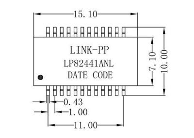 China Módulos de alta frequência LP82441ANL do transformador do ponto de entrada de XF-VT-102/IH-102-BDL à venda