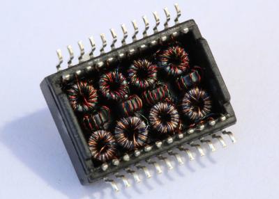 Chine Goupilles électroniques gauches simples du transformateur 24 d'Ethernet de G2480CG à vendre