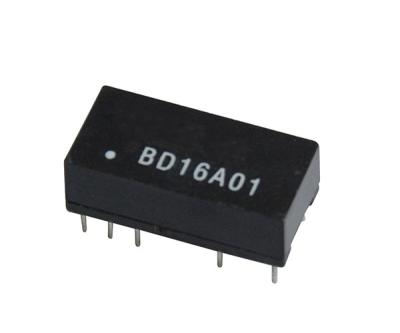 Chine Transformateur magnétique gauche simple de BD16A01 100Base-T 1500Vrms à vendre