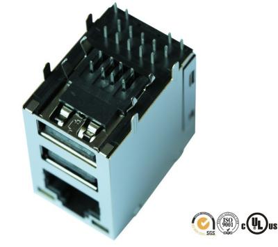 China Computador de placa encaixado gigabit do conector de P25-156-P9W9 RJ45 USB único à venda