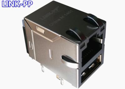 中国 Iwave システムで磁気 1000Base-T の LPJU7030AHNL USB3.0 Rj45 のコネクター 販売のため