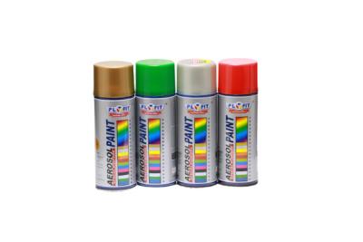 China Plyfit Acrylic Resins Aerosol Spray Paint 400ml Tin Can Fast Drying for sale