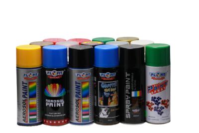 China Quick Drying Aerosol Spray Paint High Gloss 400ml 450ml Tinplate Can OEM for sale