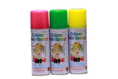 China Washable Party Instant Hair Color Spray Temporary Hair Dye OEM ODM Privare Label for sale
